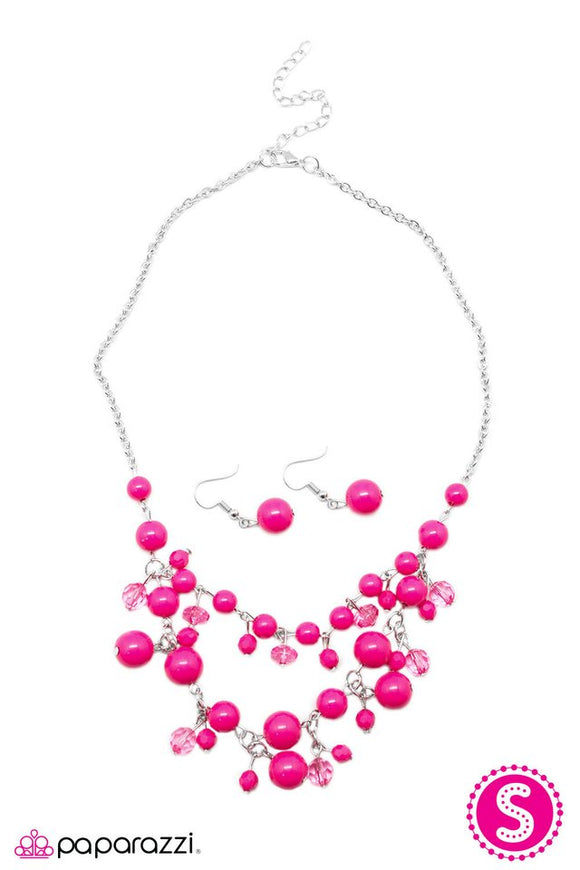 My Best Friends Wedding - Pink Necklace - Box 7 - Pink