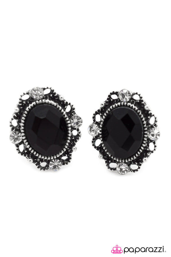 A Spring Wedding - Black Post Earring - Box 2 - Black