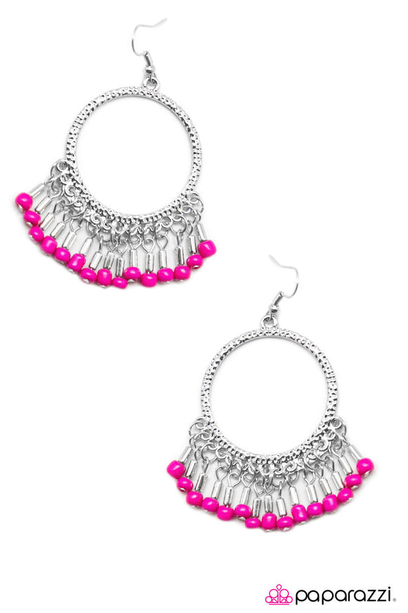 Wild Style - Pink Earring - Box PinkE5