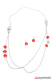 Pinch Me, I'm Dreaming! - Red Necklace - Box 3 - Red