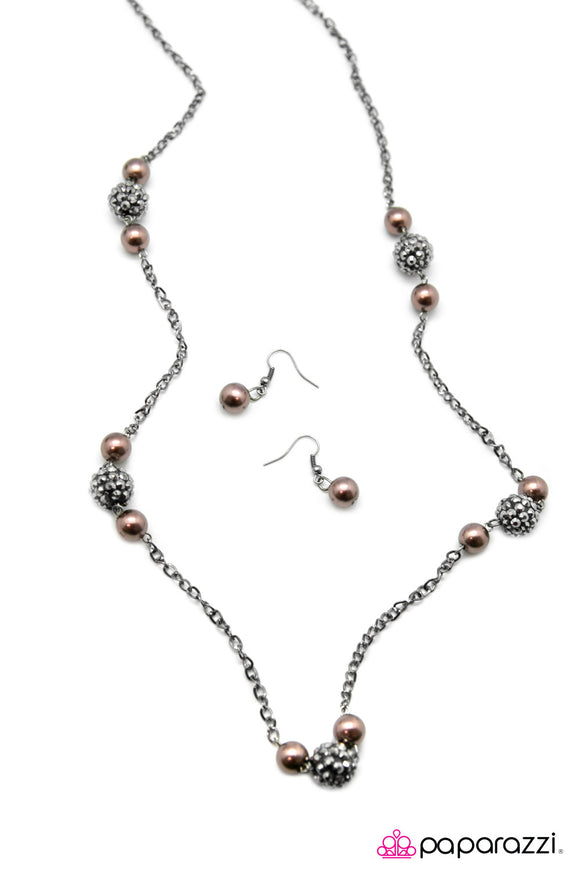 The Rocker - Brown Necklace - Box 3 - Brown