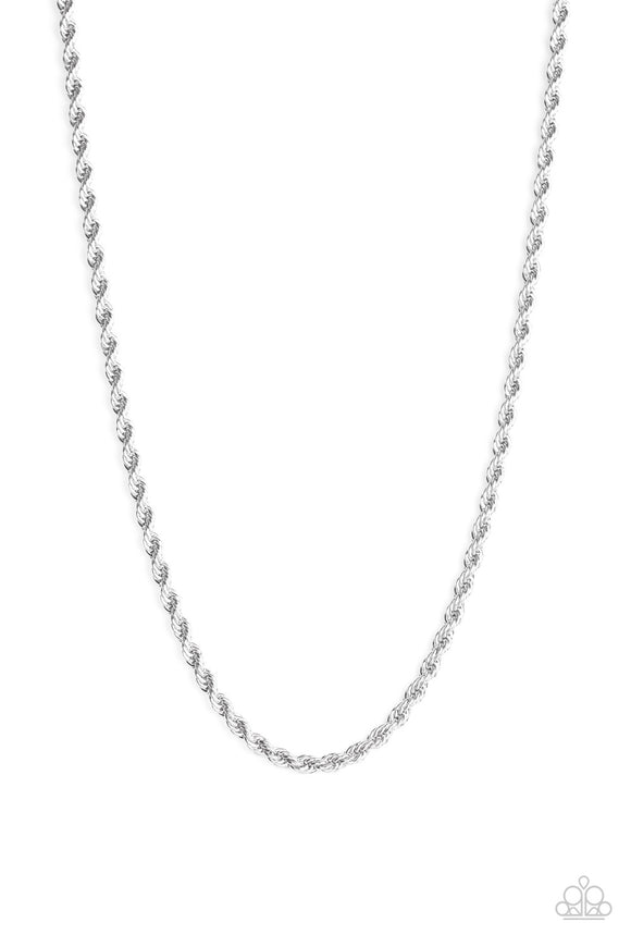 Double Dribble - Silver Necklace - Men's Line