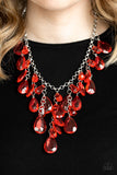 Irresistible Iridescence - Red Necklace - Box 2 - Red