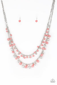 Kindhearted heart - Orange Necklace - Box 1 - Orange