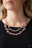 Kindhearted heart - Orange Necklace - Box 1 - Orange