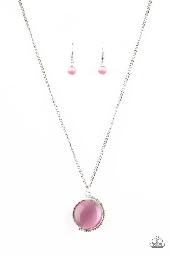 Luminous Lagoon - Pink Necklace - Box 5 - Pink