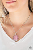 Luminous Lagoon - Pink Necklace - Box 5 - Pink