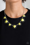 Make A Point - Yellow Necklace - Box 3 - Yellow