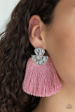Make Some PLUME - Pink Post Earrings