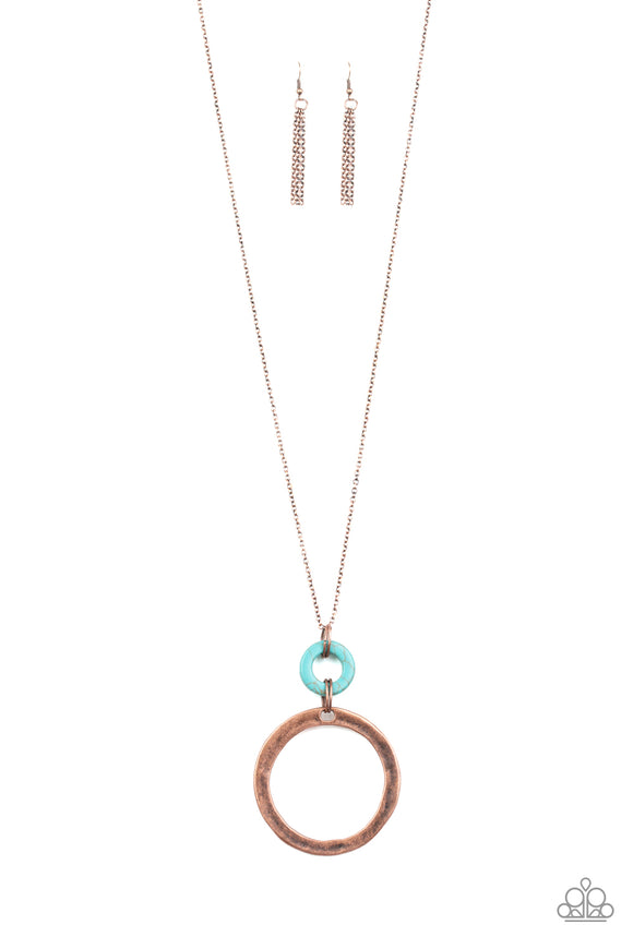 Optical Illusion - Copper Necklace - Box 3 - Copper