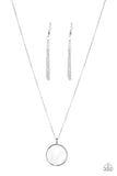 Shimmering Seashores - White Necklace - Box 10 - White