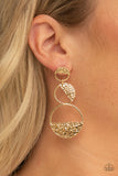 Triple Trifecta - Gold Post Earring - Box 2 - Gold