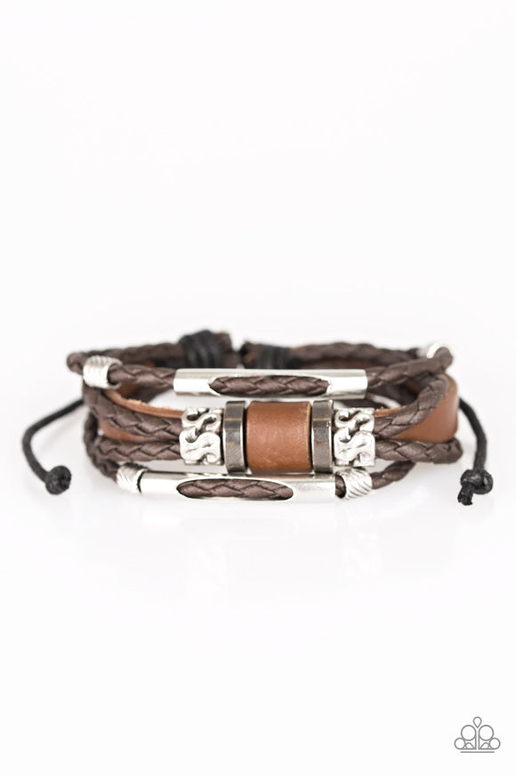 Tundra Trekker - Brown Urban Bracelet