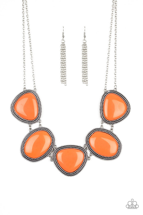Viva La VIVID - Orange Necklace - Box 3 - Orange