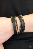 Bossy Bombshell - Black Urban Bracelet