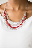 Color Bomb - Red Necklace - Box 3 - Red