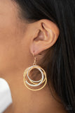 Elegantly Entangled - Gold Earrings