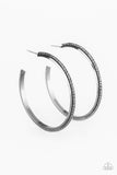 Girl Gang - Black  Hoop Earring