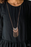 Happy Is The  Huntress - Copper Necklace - Box 7 - Copper