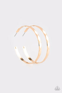 Hey, HAUTE Stuff - Gold Hoop Earring