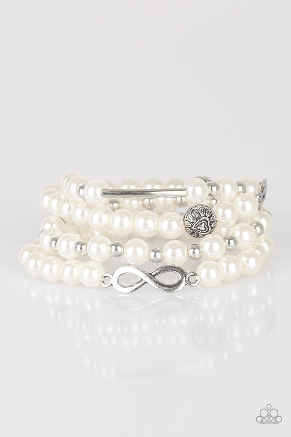 Limitless Luxury - White Bracelet