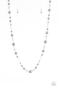 Modernly Majestic - Silver Necklace - Box 5 - Silver