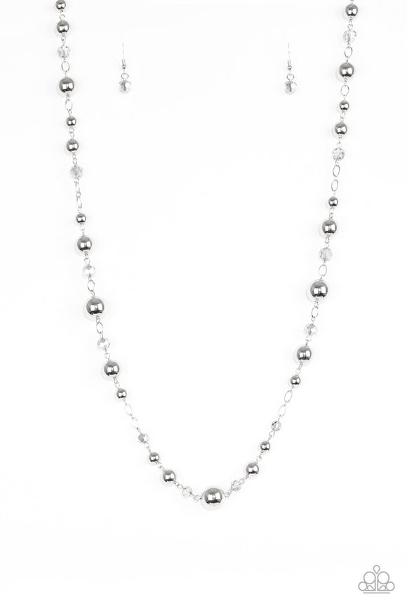 Modernly Majestic - Silver Necklace - Box 5 - Silver