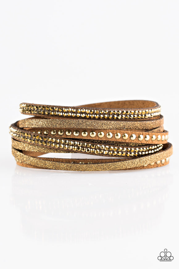 Once Upon A SHOWTIME - Brass Urban Bracelet