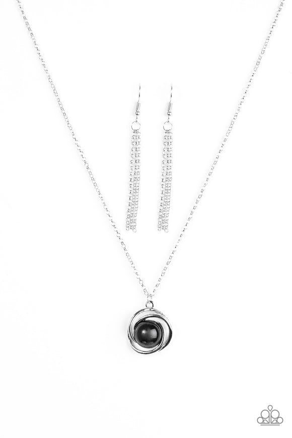 Ripple Effect - Black Necklace - Box 4 - Black