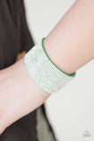 Roll With The Punches - Green Urban Bracelet