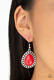 Sahara Serenity - Red Earring - Box RedE1