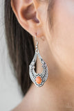 Sol Sonata - Orange Earrings - Box OrangeE4