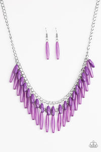 Speak Of The DIVA - Purple Necklace - Box 1 - Purple