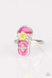 Starlet Shimmer - Flip Flop w/flower Ring