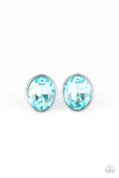 Stunning Shine - Blue Post Earring - Box 1 - Blue