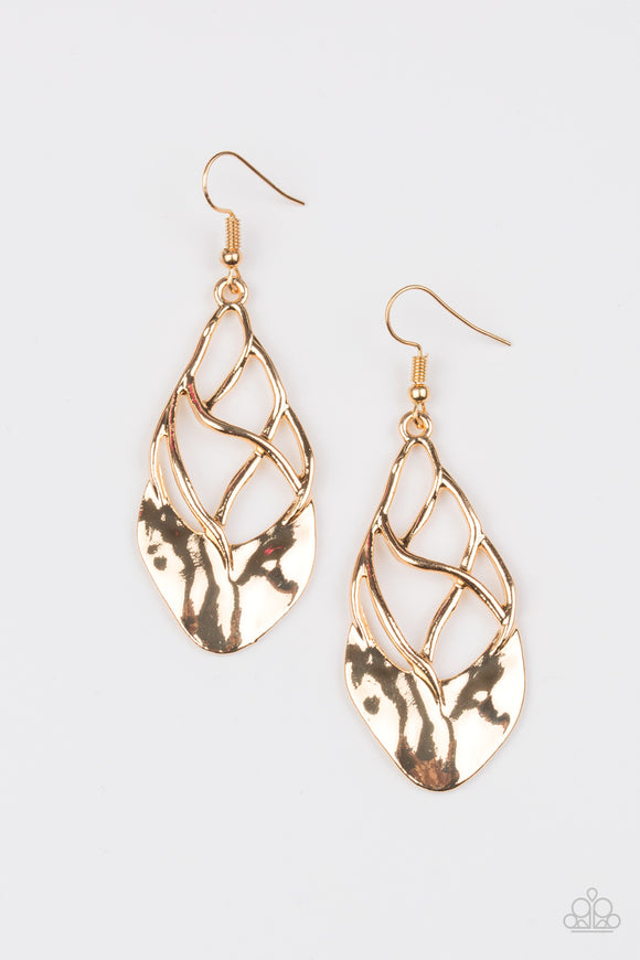 Super Swanky - Gold Earring