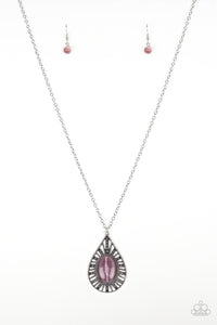 Total Tranquility - Purple Necklace - Box 2 - Purple