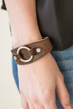Western Wrangler - Brown Urban Bracelet