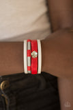 Wildflower Wanderlust - Red Urban Bracelet