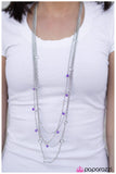 Do The Locomotion - Purple Necklace - Box 5 - Purple