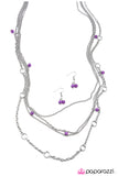 Do The Locomotion - Purple Necklace - Box 5 - Purple