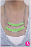 Warped Tour - Green Necklace - Box 3 - Green