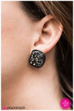 Let Them Talk - Black Post Earring - Box 2 - Black