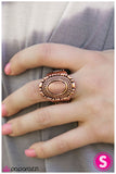 Incan Escapade - Copper Ring - Box 11