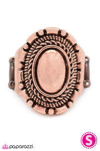 Incan Escapade - Copper Ring - Box 11