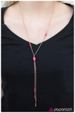 A Double Shot - Pink Necklace - Box 5 - Pink