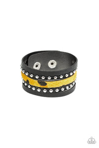 Born To Be WILDCAT - Yellow Urban Bracelet