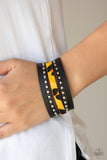 Born To Be WILDCAT - Yellow Urban Bracelet