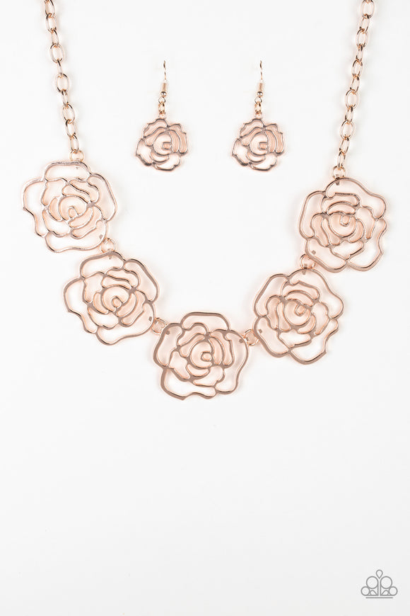 Budding Beauty - Rose Gold Necklace - Box 1 - Rose Gold