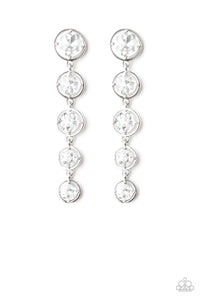 Drippin' In Starlight - White Post Earring - Box 2 - White